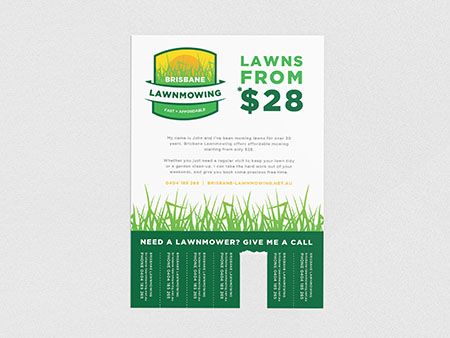 Lawn Mowing Logo Design Tweed Heads